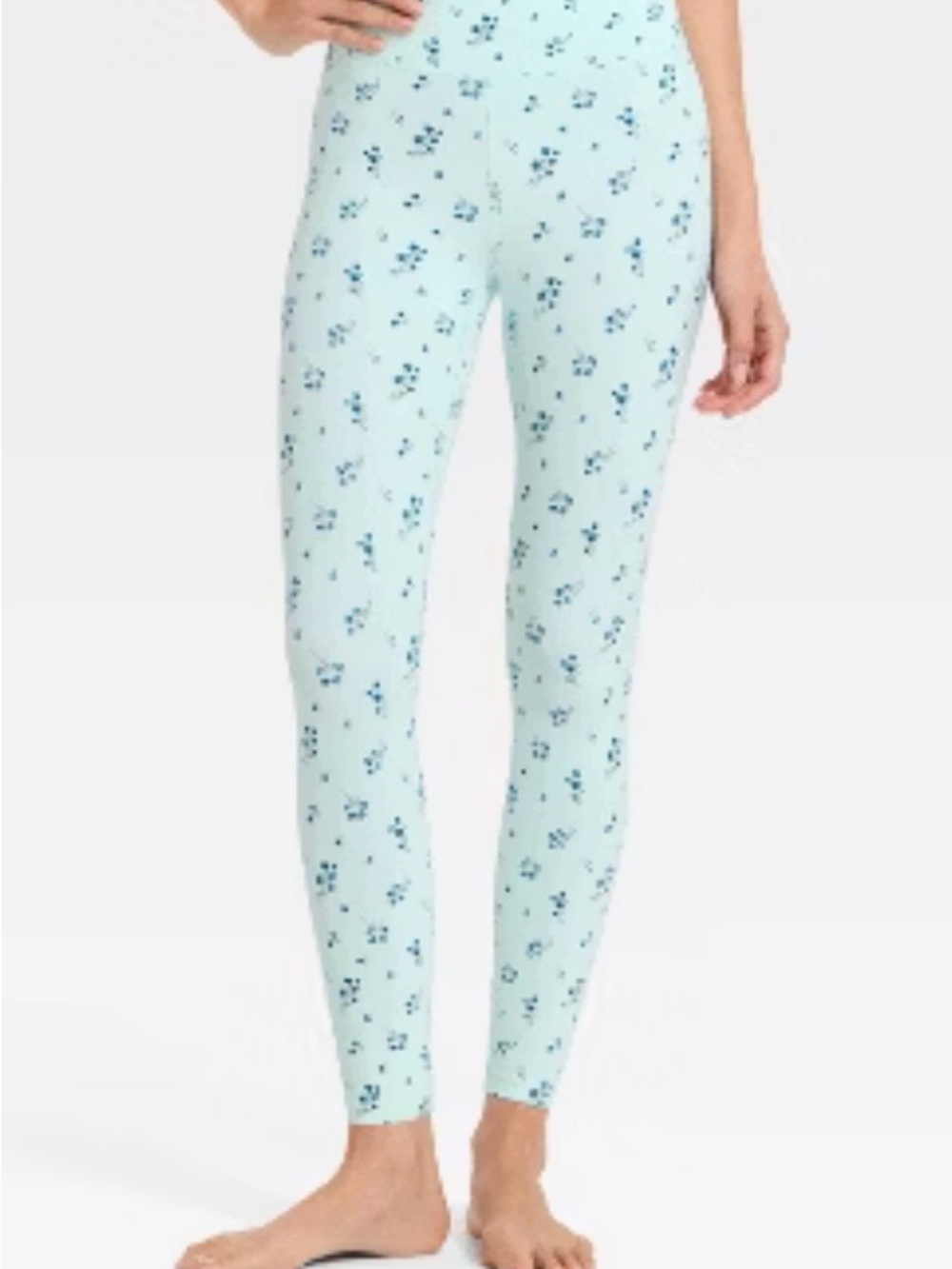 Target all in motion Light Blue Floral Leggings